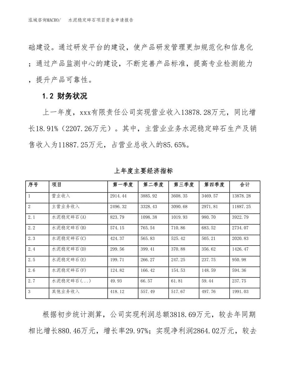 水泥稳定碎石项目资金申请报告.docx_第5页