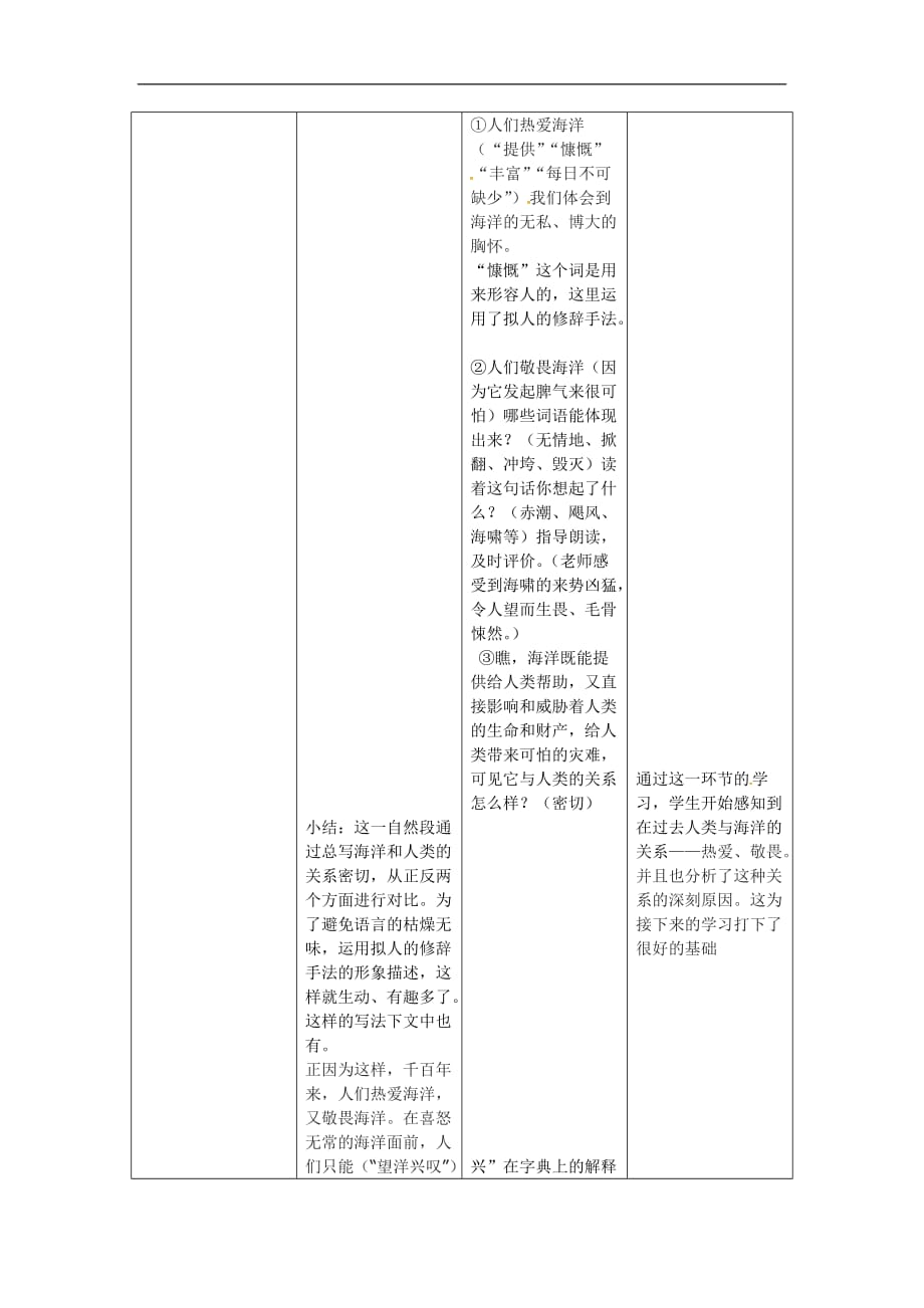 六年级下册语文教案13.海洋21世纪的希望苏教版_第3页