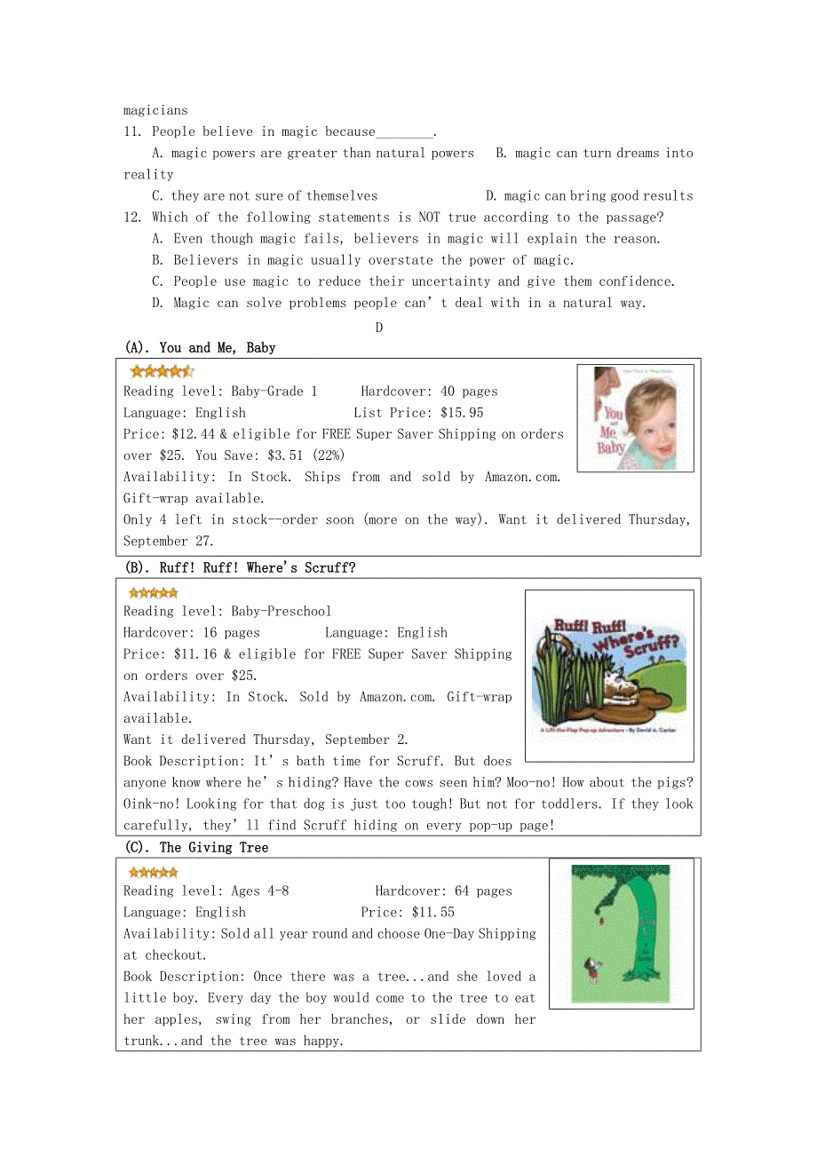 河南省许昌县高三英语下学期第十六次考试试题.doc_第4页