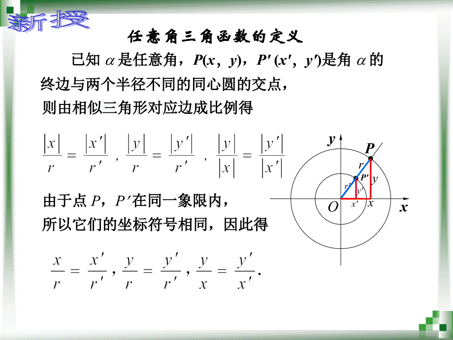 《任意角的三角比定义》ppt课件(3)_第3页