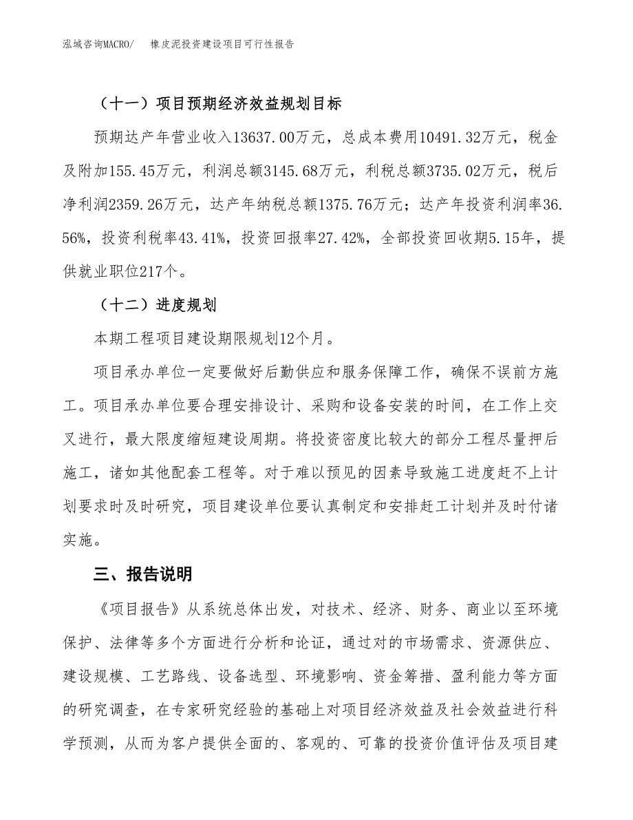 关于橡皮泥投资建设项目可行性报告（立项申请）.docx_第5页