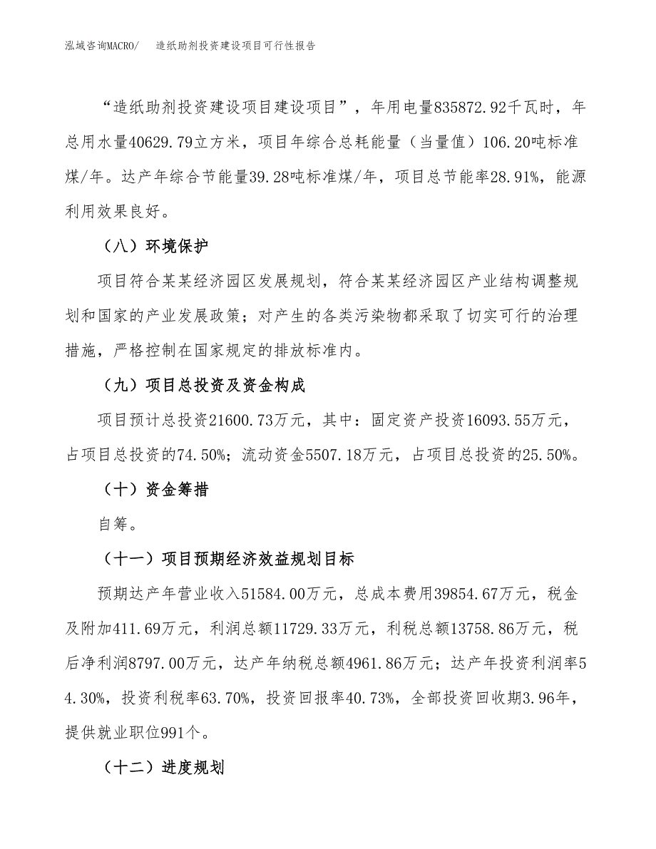 关于造纸助剂投资建设项目可行性报告（立项申请）.docx_第4页