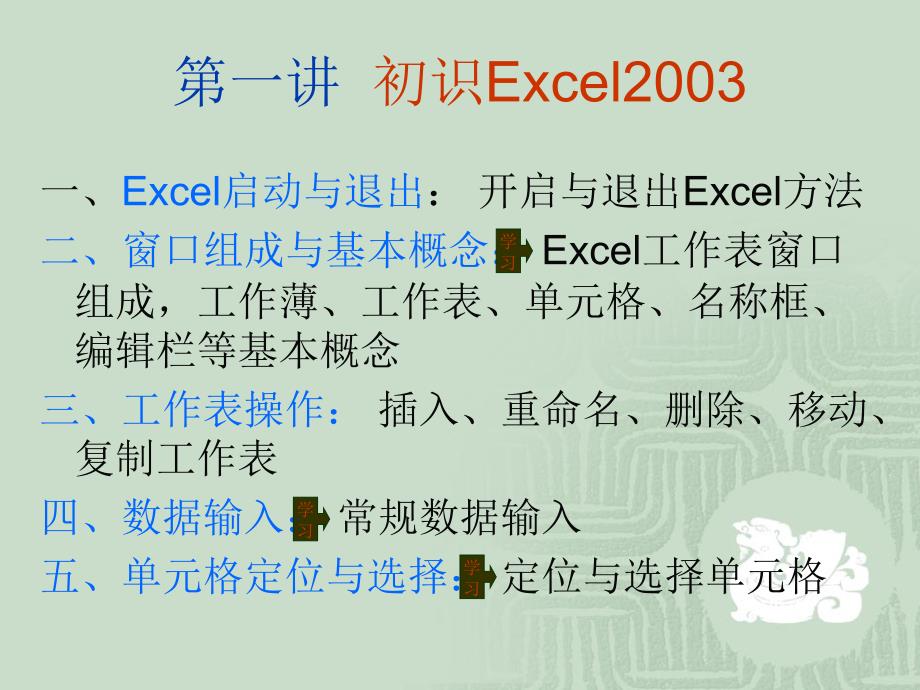 excel学习课件_第2页