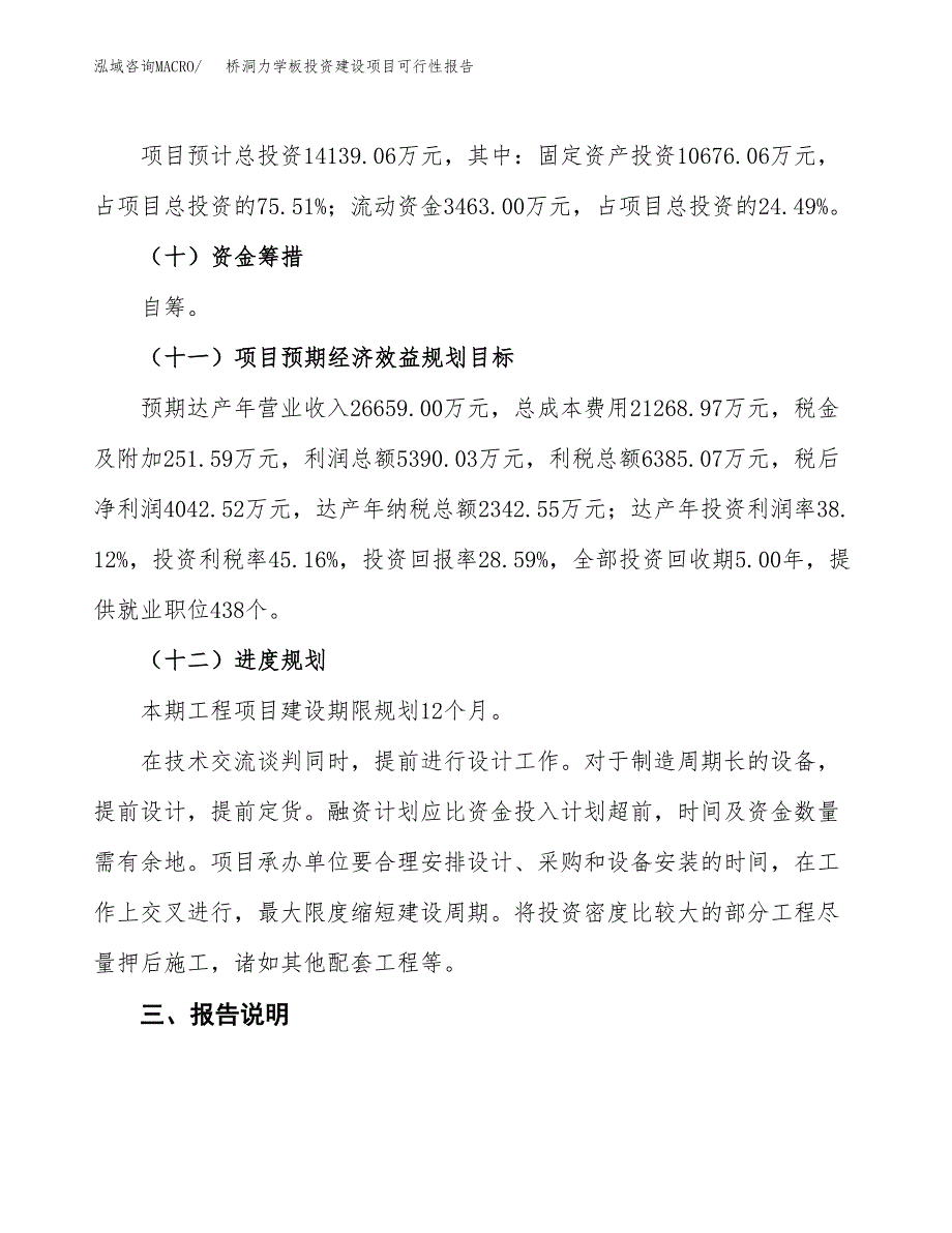 关于桥洞力学板投资建设项目可行性报告（立项申请）.docx_第4页