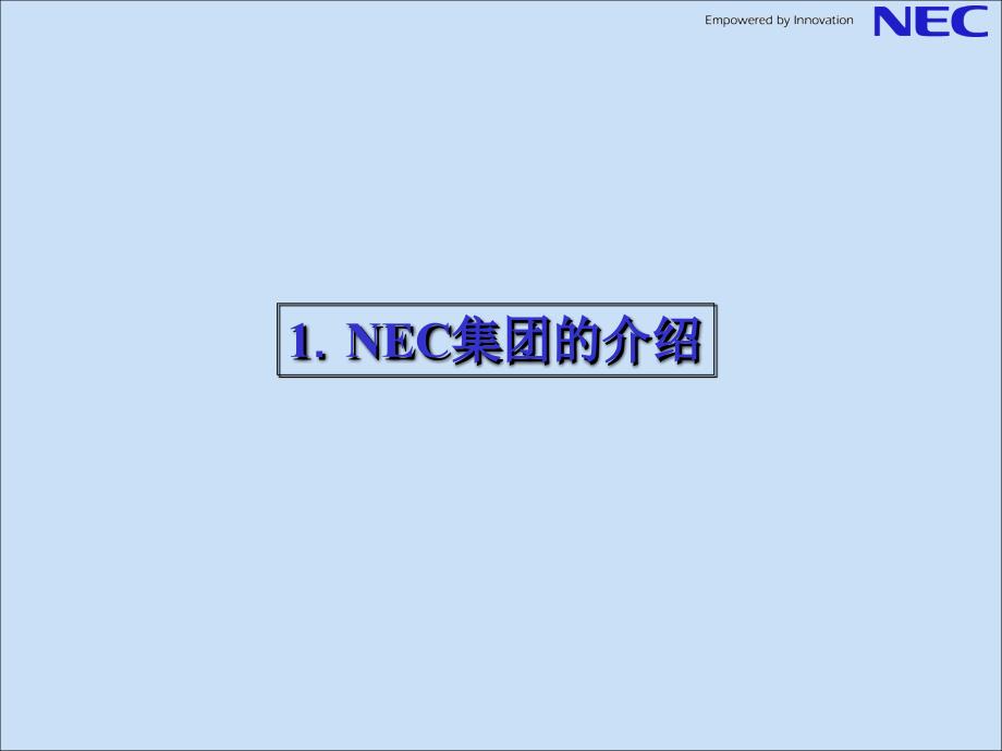 NEC公司IT解决方案介绍_第3页