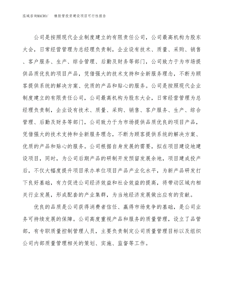 关于橡胶管投资建设项目可行性报告（立项申请）.docx_第2页