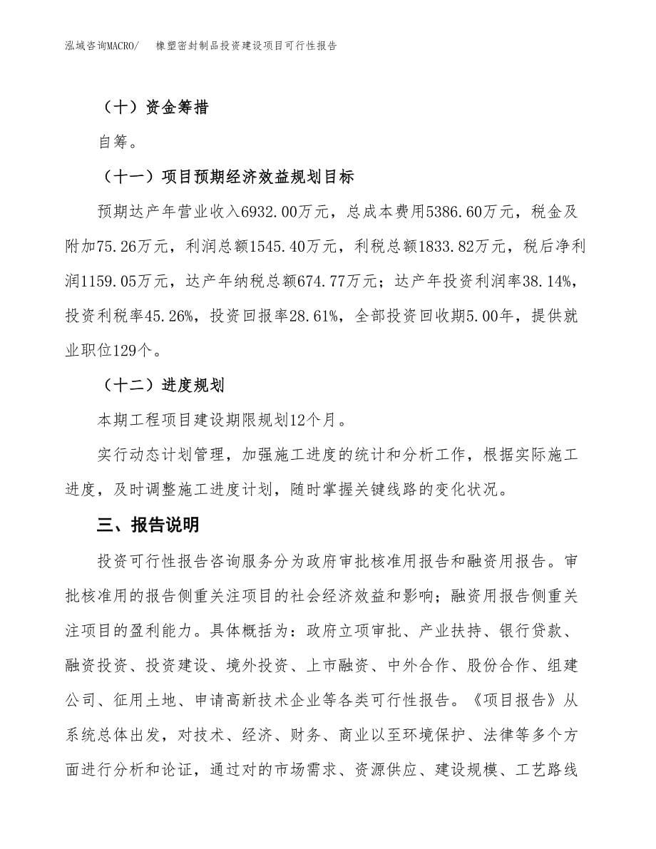 关于橡塑密封制品投资建设项目可行性报告（立项申请）.docx_第5页