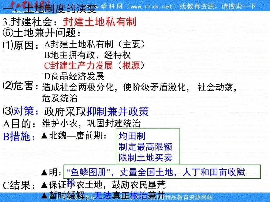 课标实验版必修2《古代的经济政策》ppt课件1.ppt_第5页