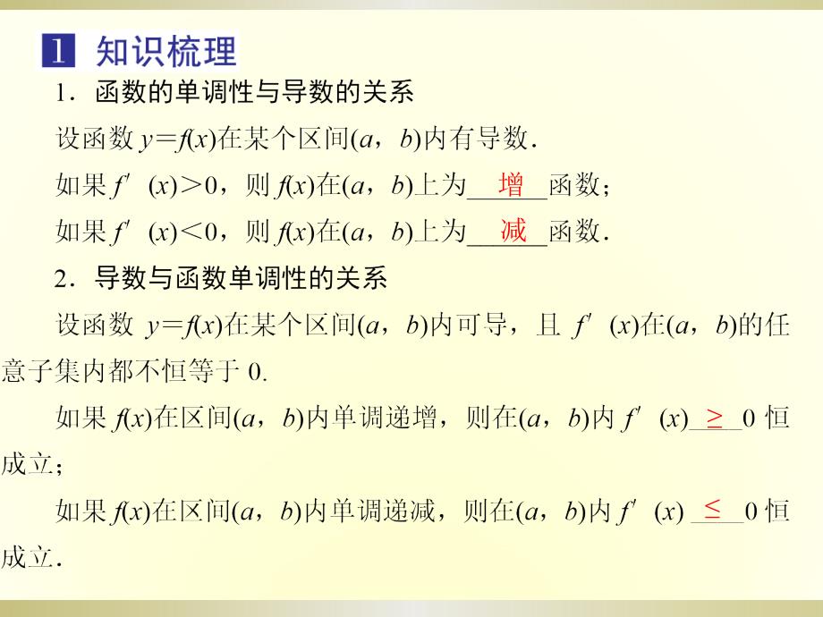 2019年高考数学总复习第16讲导数在函数中的应用——单调性_第3页