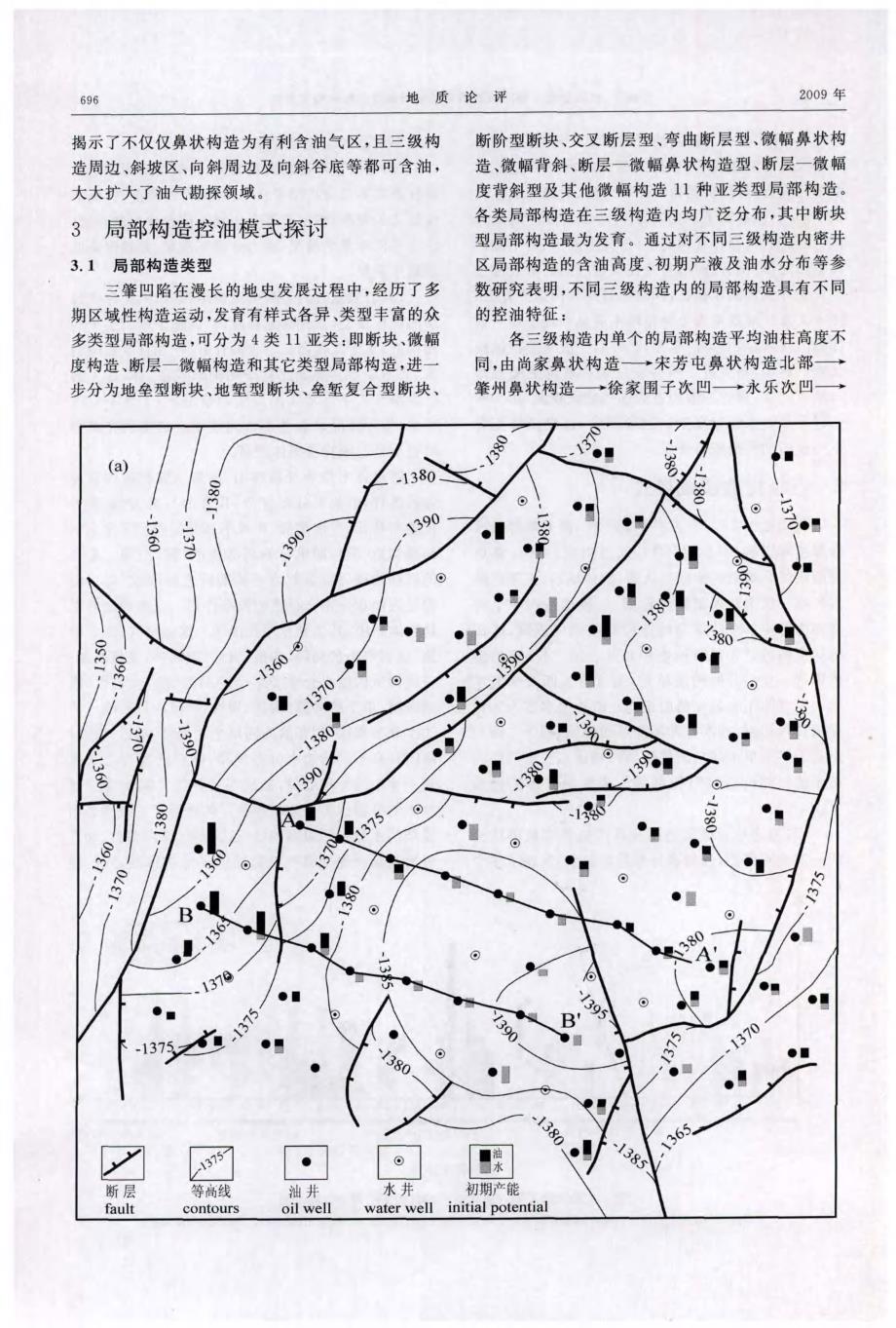 松辽盆地三肇凹陷葡萄花油层局部构造控油模式探究.pdf_第4页