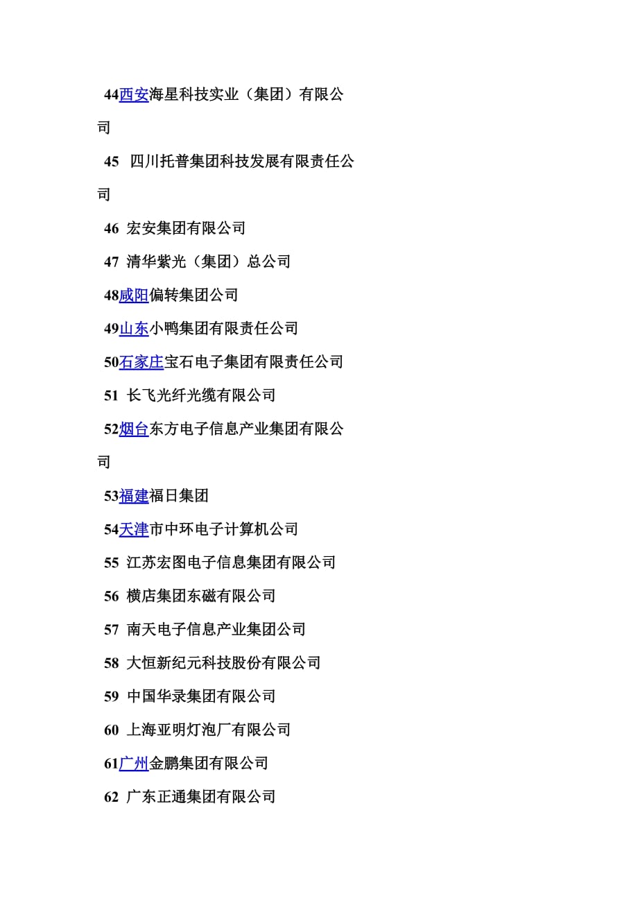 中国电子企业排名100强_第3页