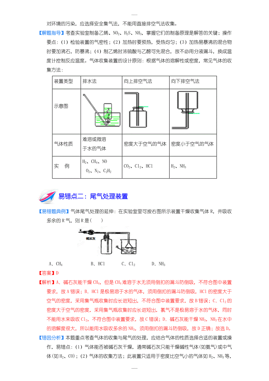 高一化学必修1上册：专题三 物质的分离与提纯含答案_第2页