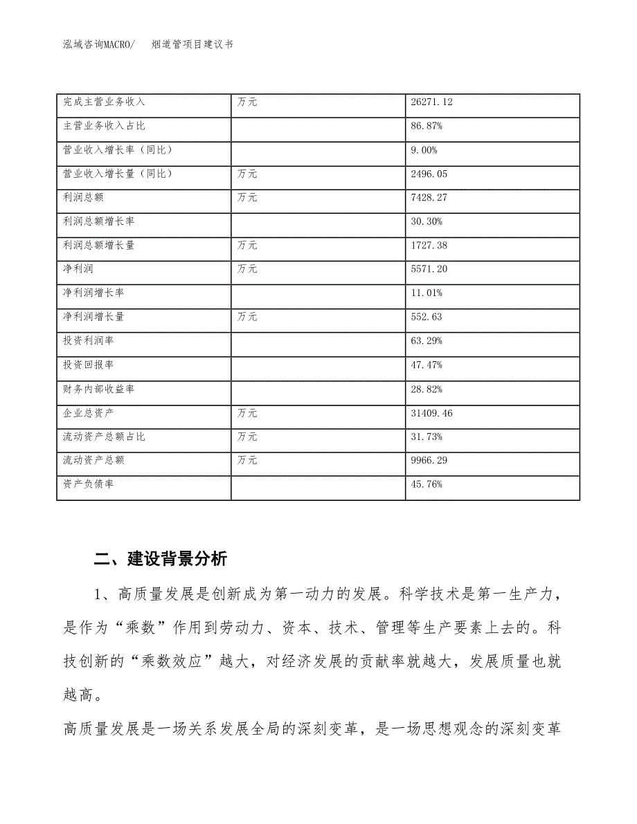 烟道管项目建议书(项目汇报及实施方案范文).docx_第3页