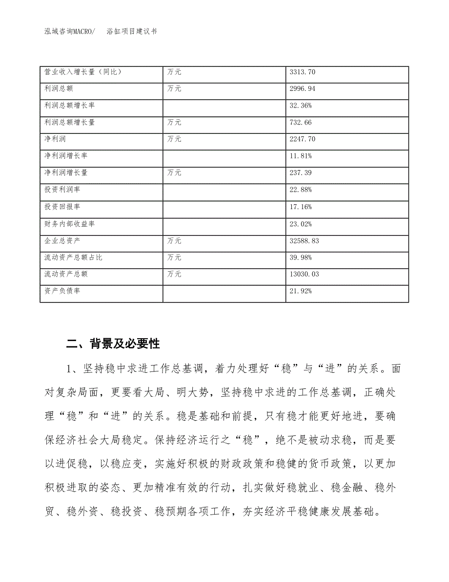 浴缸项目建议书(项目汇报及实施方案范文).docx_第3页