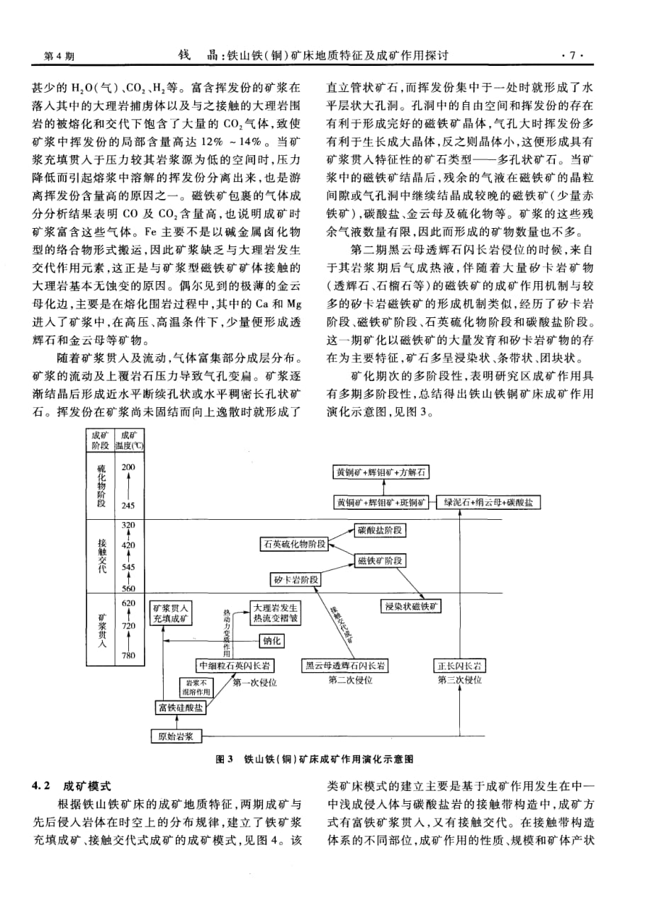 铁山铁（铜）矿床地质特征及成矿作用探究.pdf_第4页