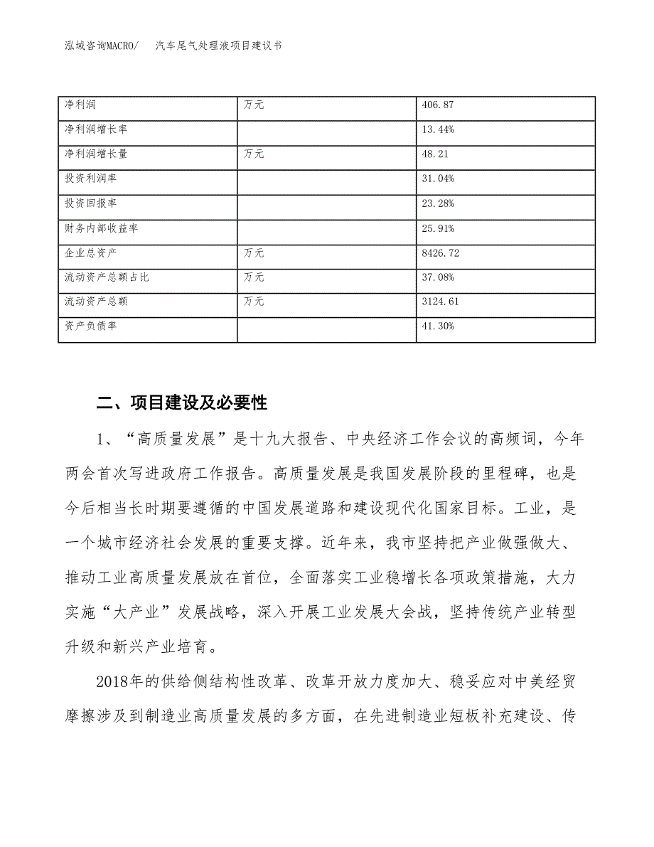 汽车尾气处理液项目建议书(项目汇报及实施方案范文).docx_第3页