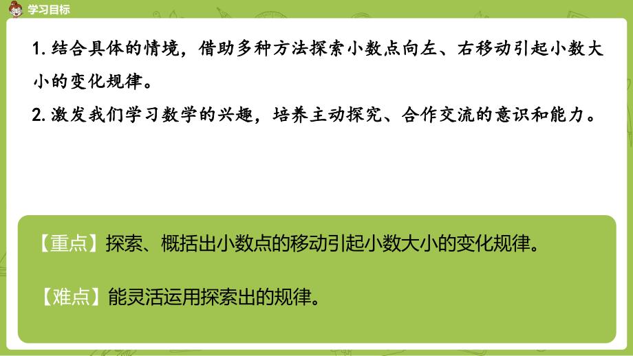 北师大版小学数学四年级下册 第3单元 小数乘法 课时2 小数点搬家（1） 教学课件PPT_第2页