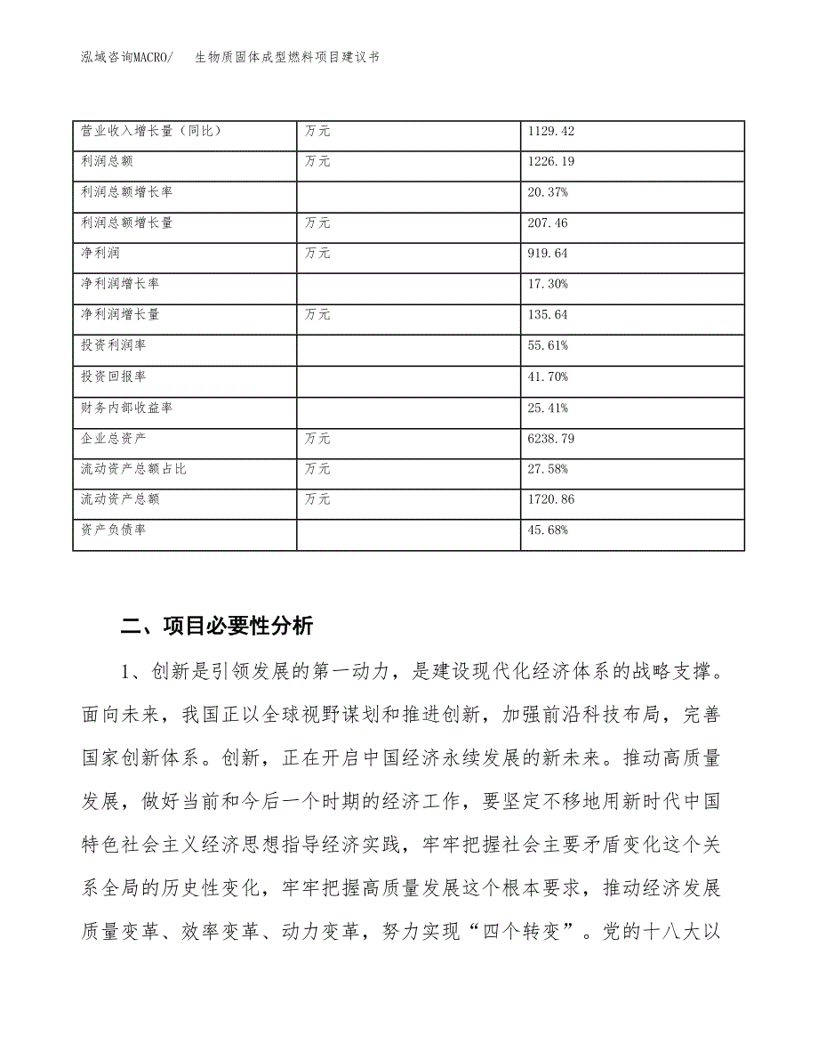 生物质固体成型燃料项目建议书(项目汇报及实施方案范文).docx_第3页