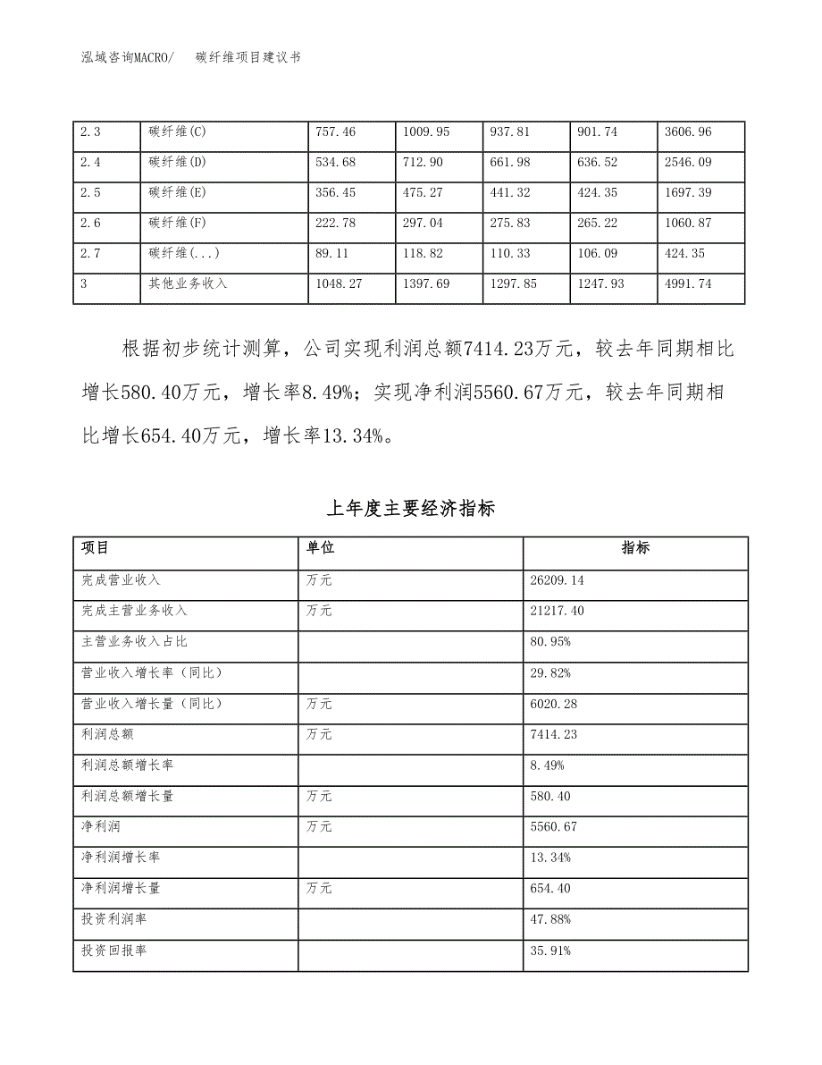 碳纤维项目建议书(项目汇报及实施方案范文).docx_第3页