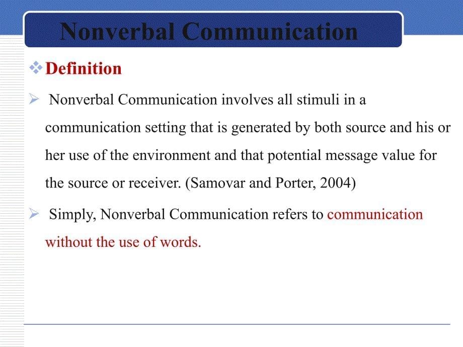 商务英语Nonverbal_Communication_第5页