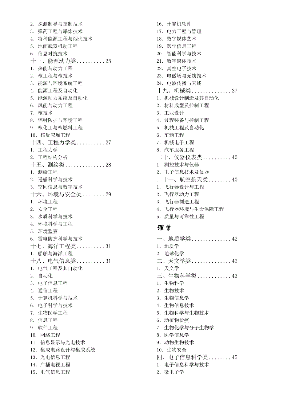 大学专业详细介绍_第2页