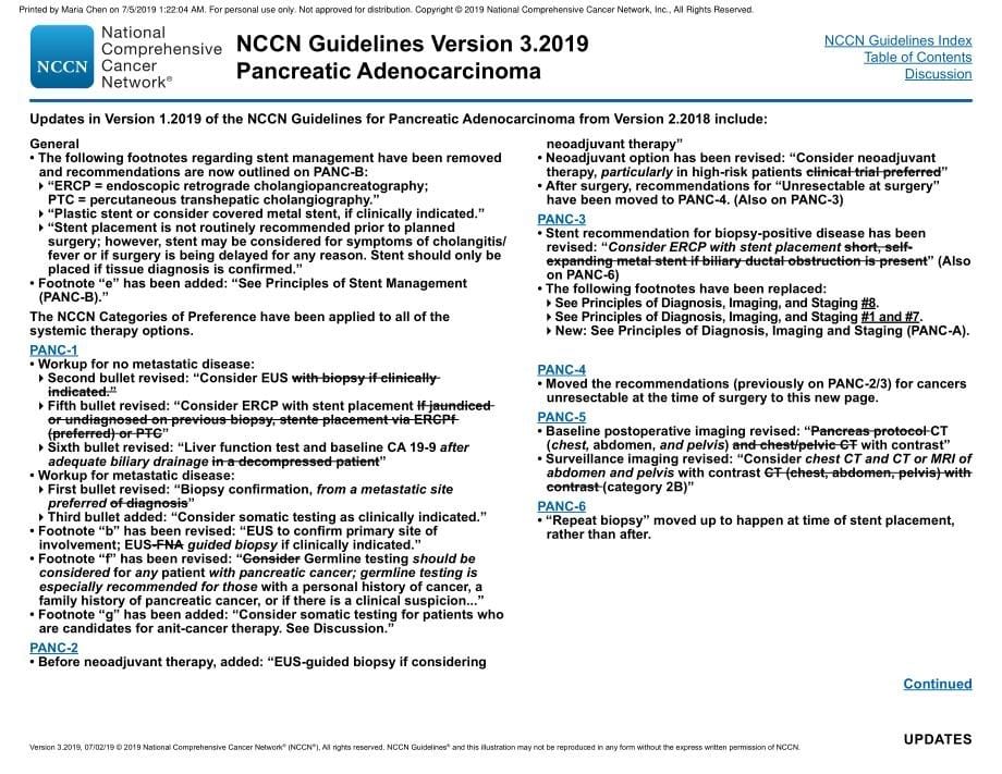 NCCN临床实践指南_胰腺癌(2019.V3)英文版_第5页