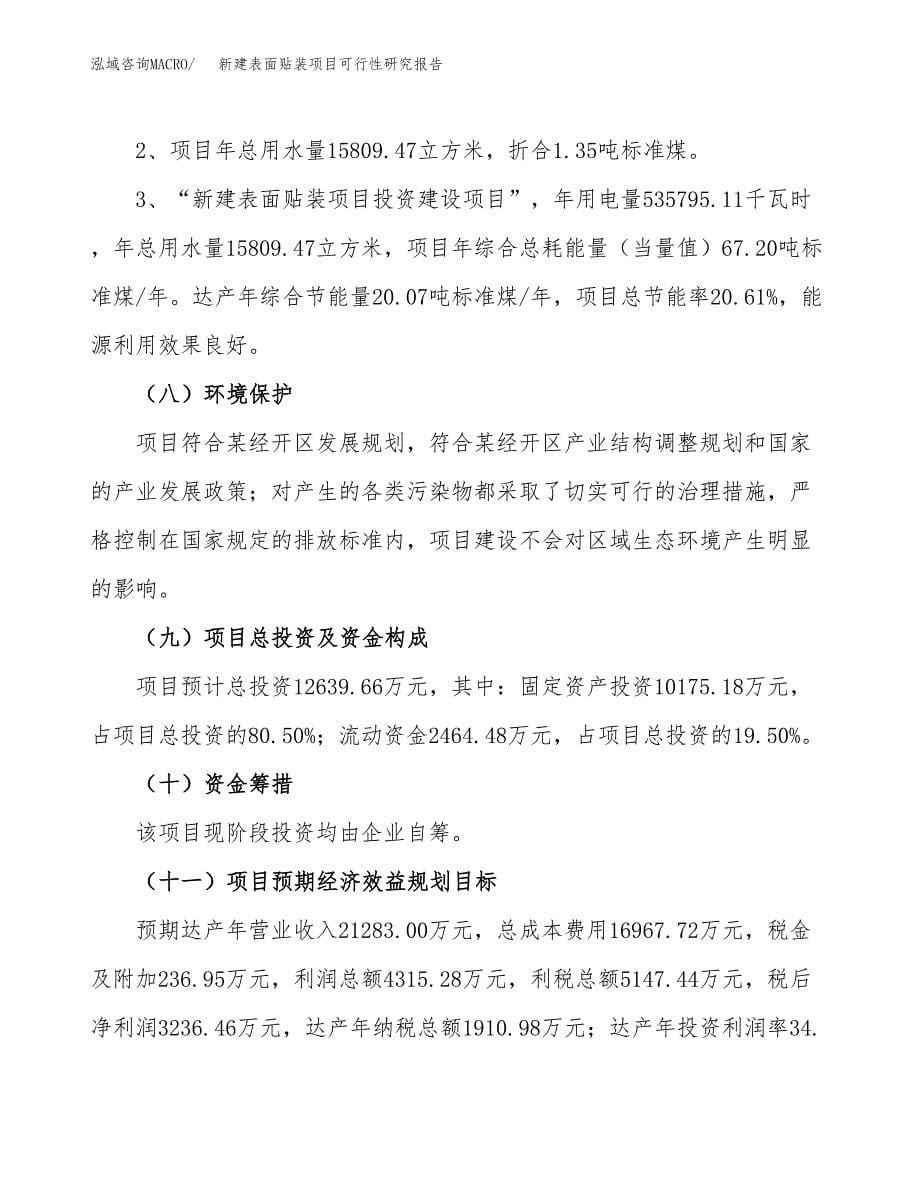 新建表面贴装项目可行性研究报告(投资申报).docx_第5页