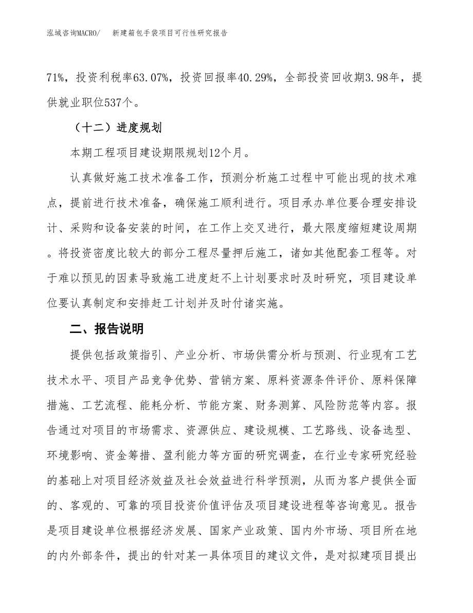 新建箱包手袋项目可行性研究报告(投资申报).docx_第5页