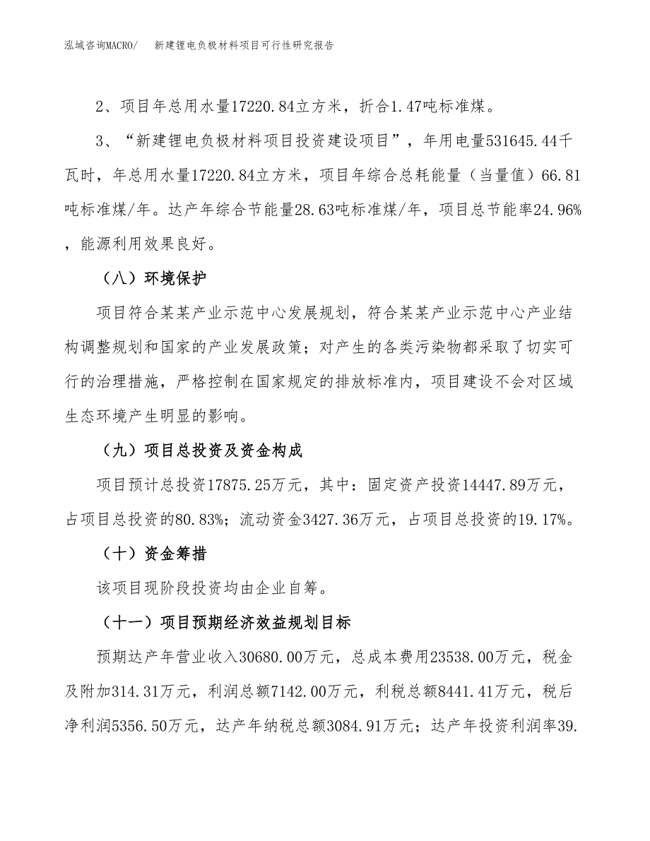 新建锂电负极材料项目可行性研究报告(投资申报).docx_第4页