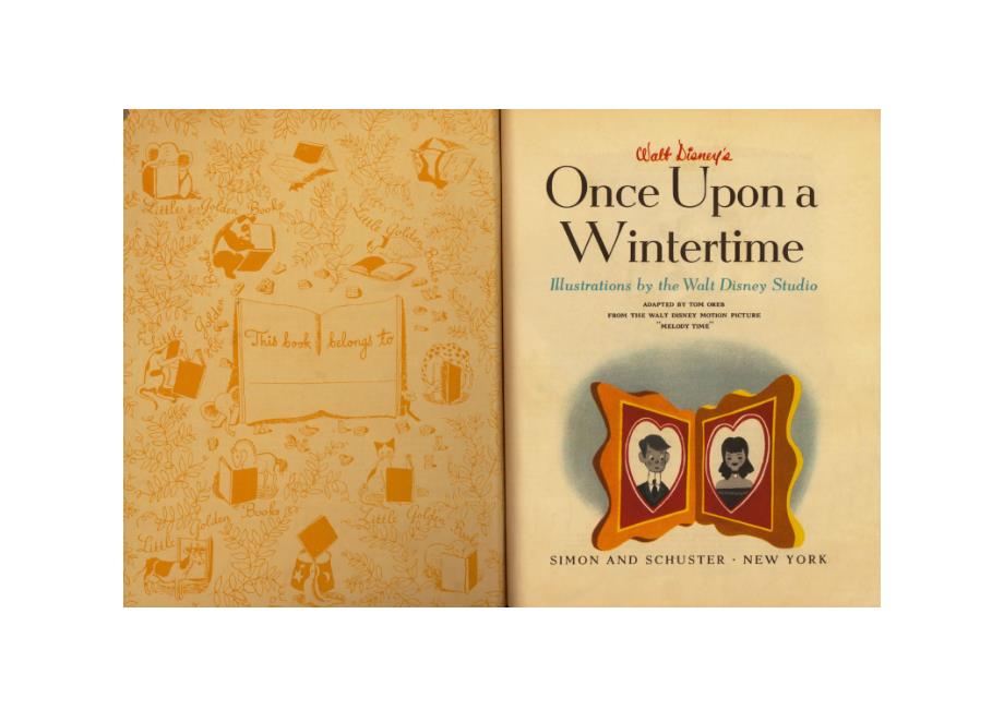 经典儿童英文绘本-Walt Disney’s Once Upon A Wintertime_第2页