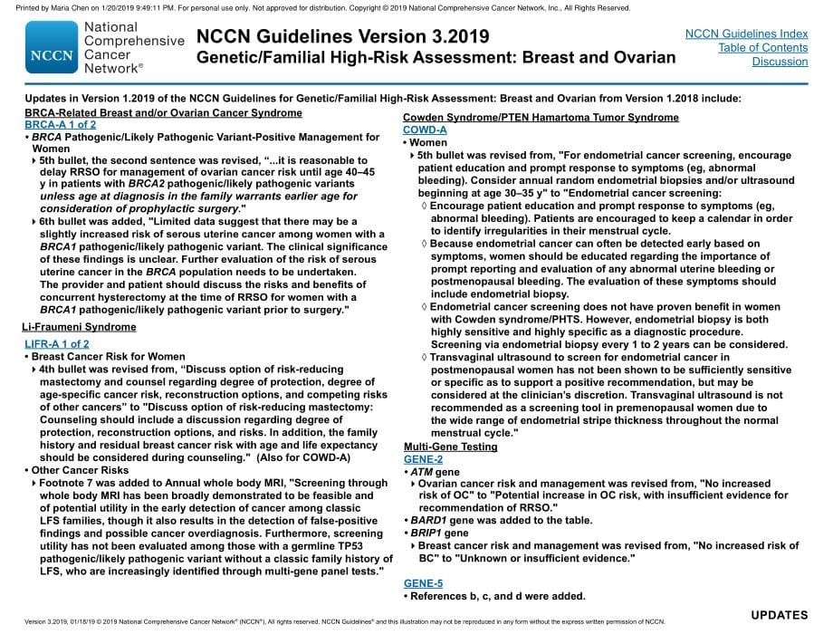 NCCN临床实践指南_遗传_家族高风险评估-乳腺癌和卵巢癌(2019.V3)英文版_第5页