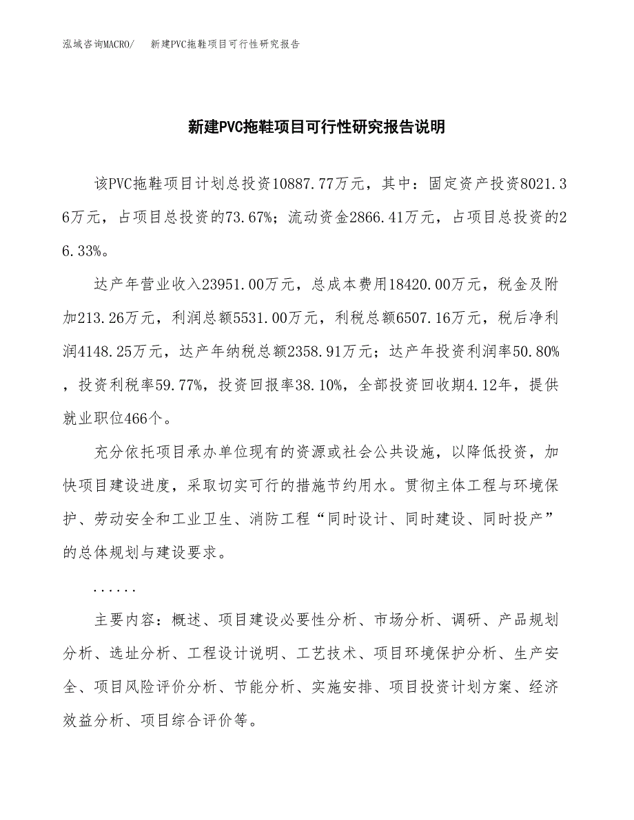 新建PVC拖鞋项目可行性研究报告(投资申报).docx_第2页