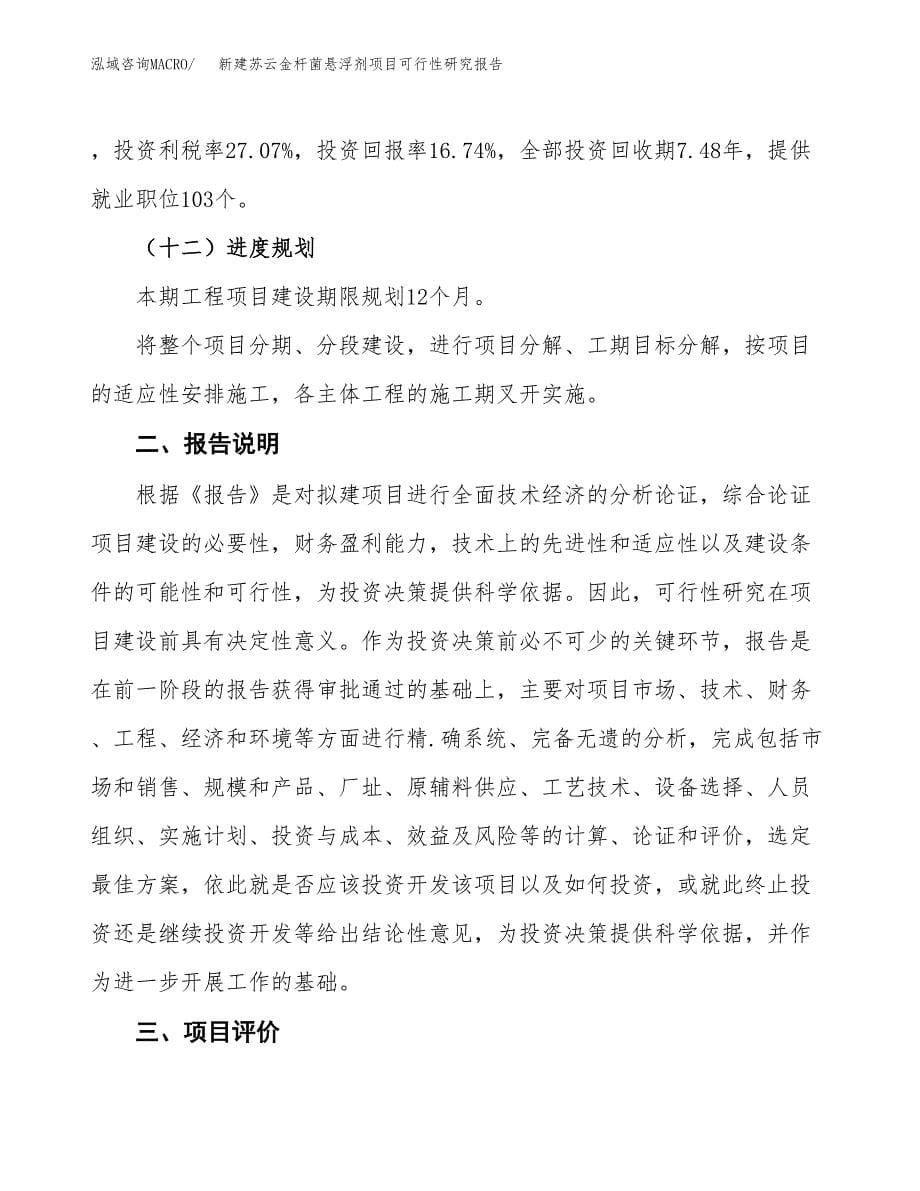 新建苏云金杆菌悬浮剂项目可行性研究报告(投资申报).docx_第5页