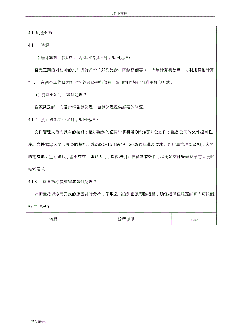 质量体系文件控制程序制作模版_第2页