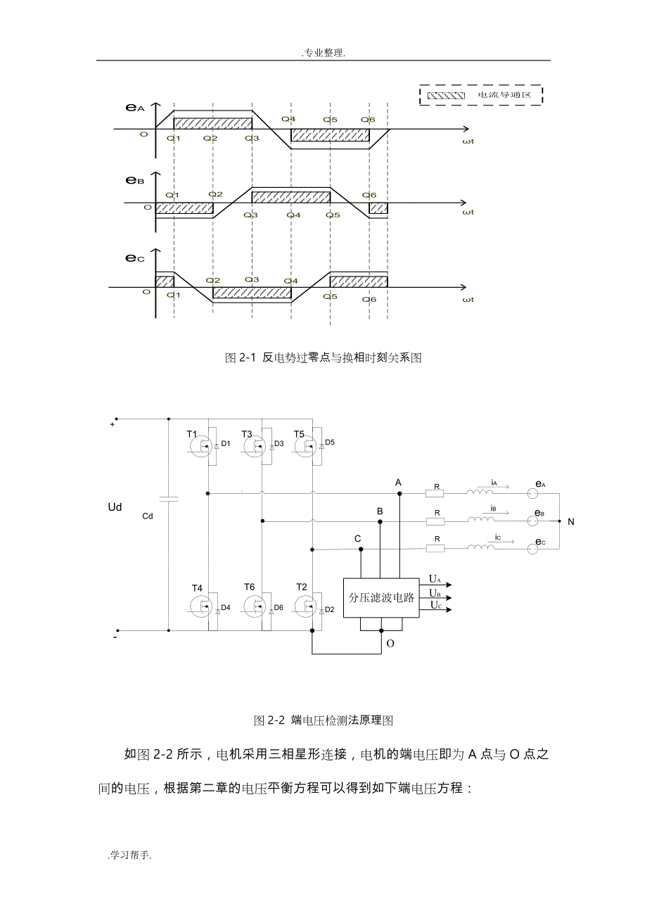 无位置传感器无刷直流电机控制系统仿真研究_第3页