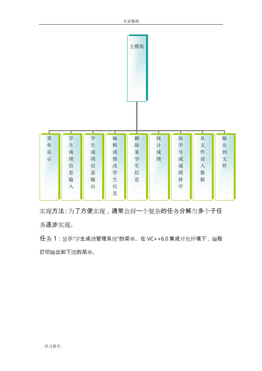 大作业_学生成绩管理系统方案_第2页