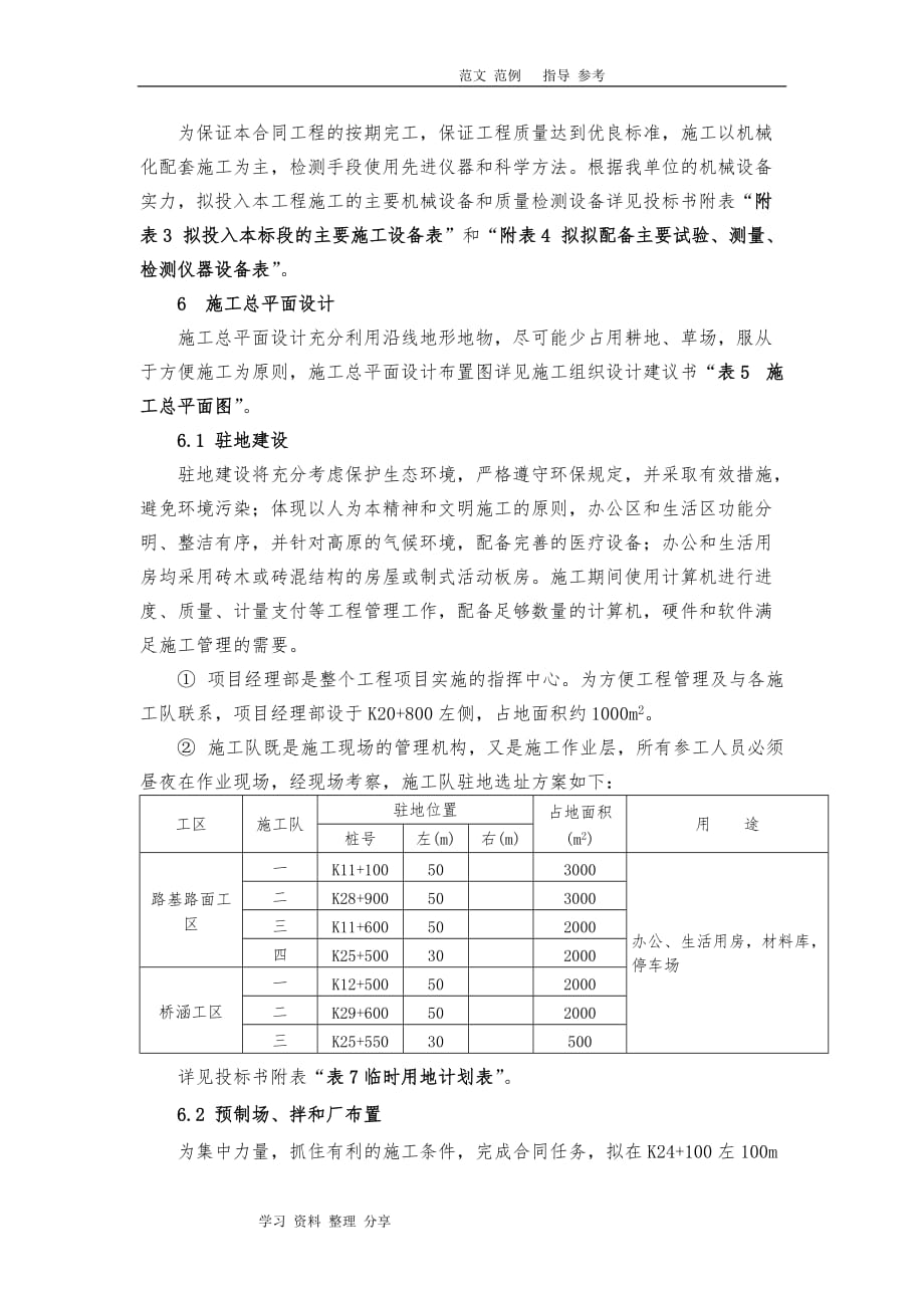 工程施工组织方案__总体施工组织布置和规划_第4页