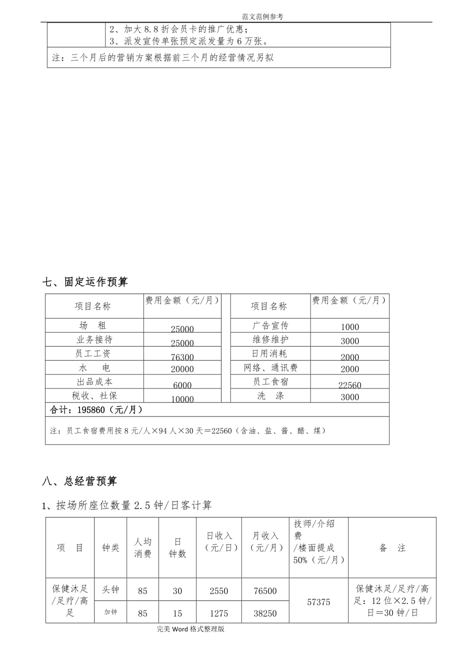 K歌沐足开发经营实施计划书_第4页