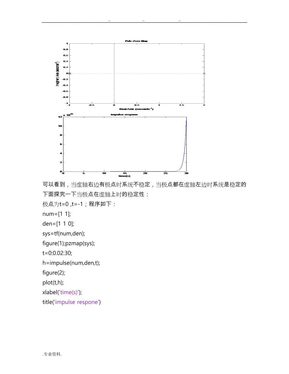 连续系统函数零极点与离散系统函数零点与系统特性研究_第5页