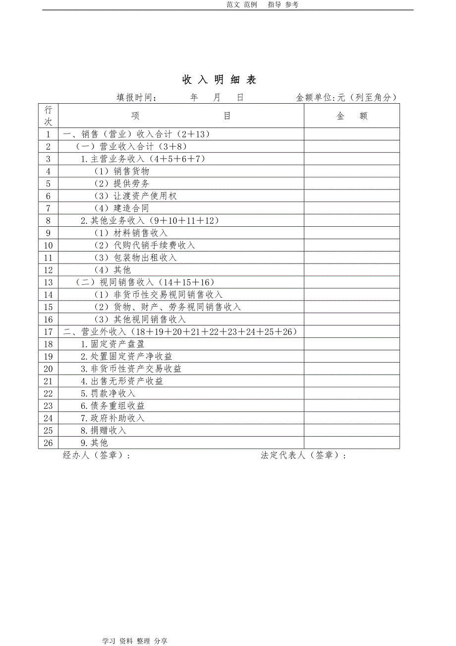 2018企业所得税年度申报表（A类)_第2页