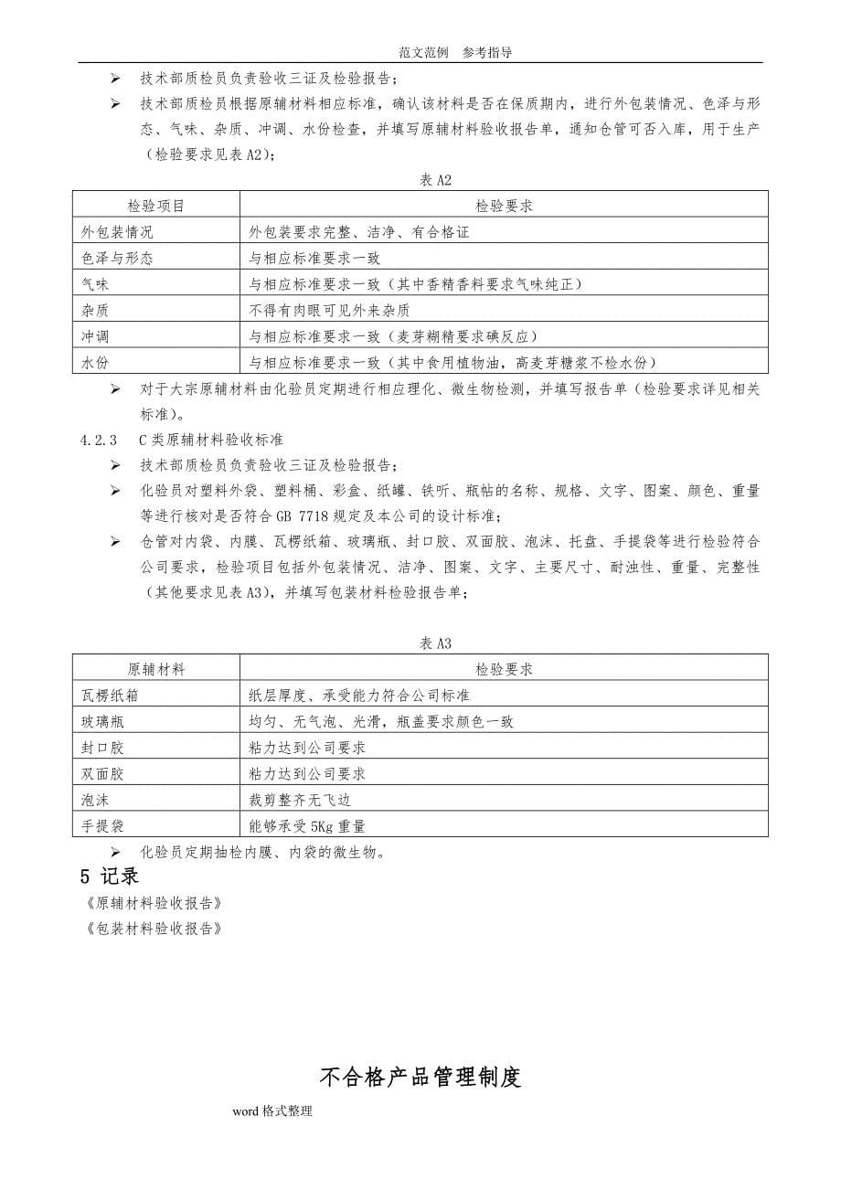 食品生产管理制度汇编（全）_第5页