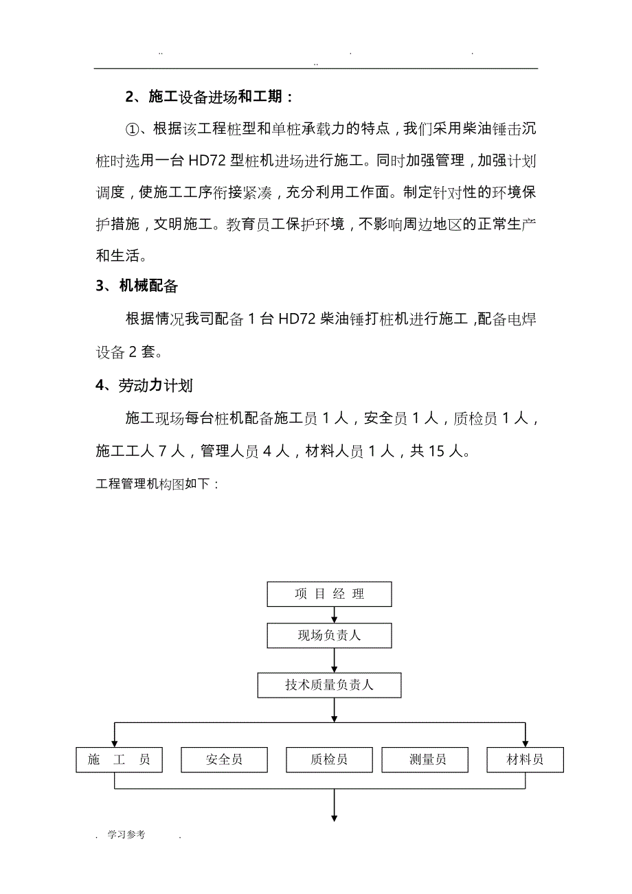 锤击桩专项工程施工设计方案_第4页