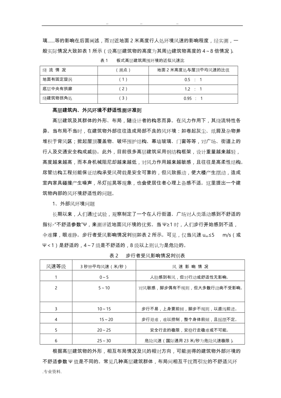 高层建筑风环境和影响研究_第3页