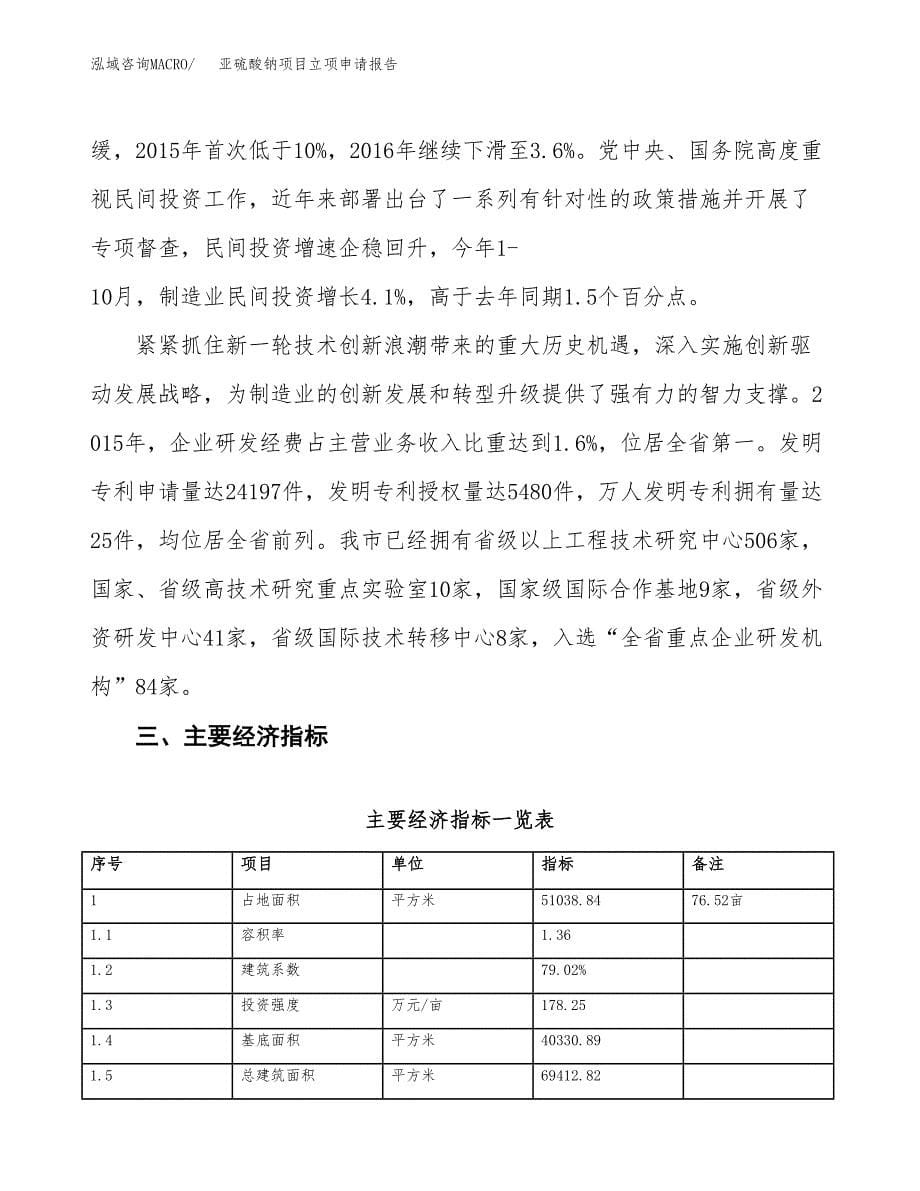 亚硫酸钠项目立项申请报告样例参考.docx_第5页