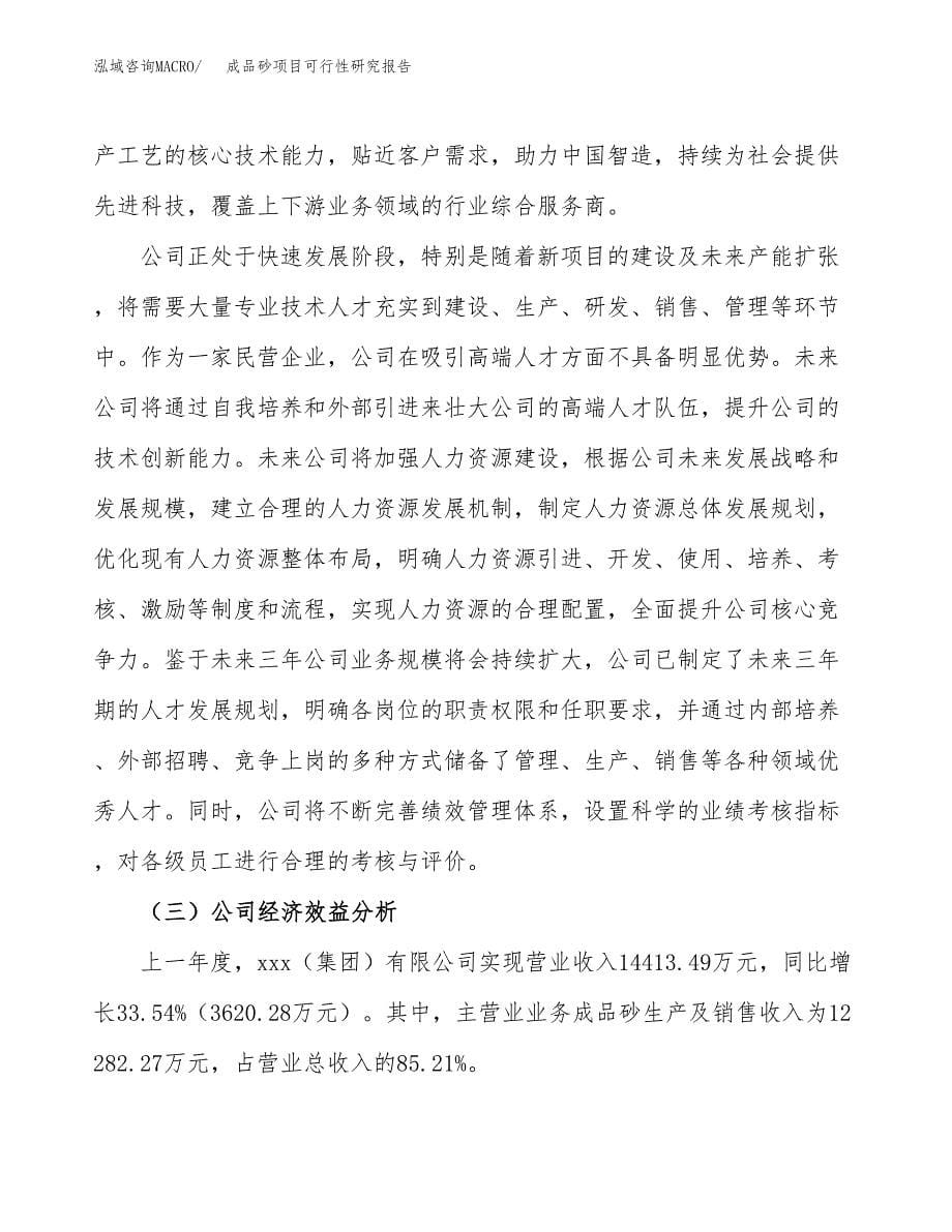 成品砂项目可行性研究报告样例参考模板.docx_第5页