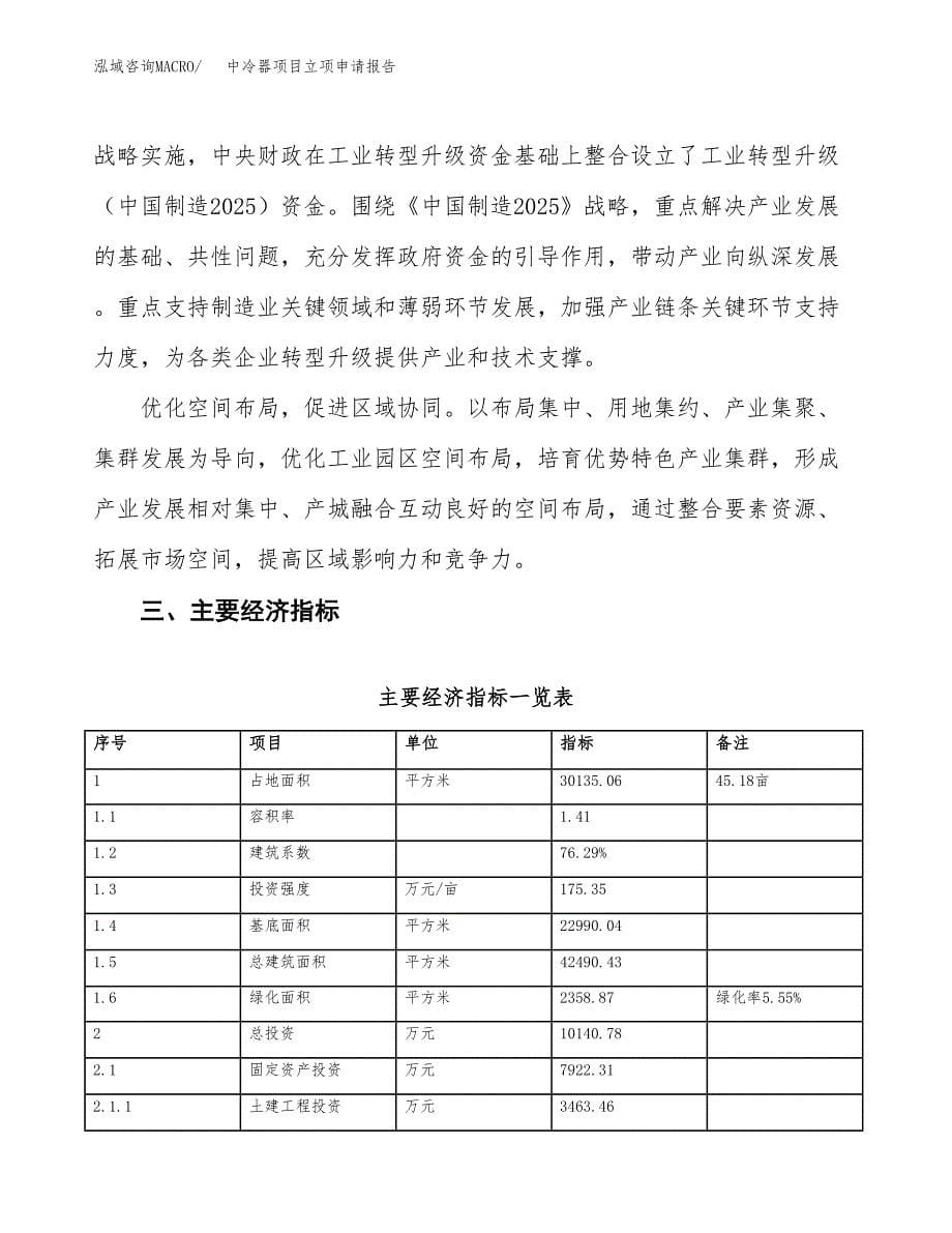 中冷器项目立项申请报告样例参考.docx_第5页