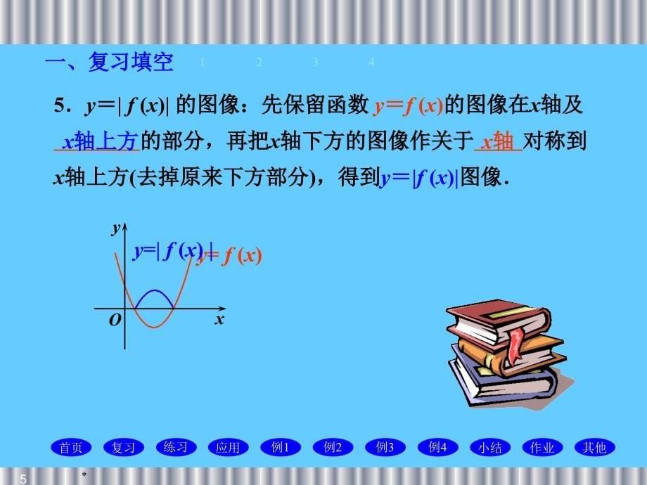 人教版高中数学课件第二章函数复习_第5页