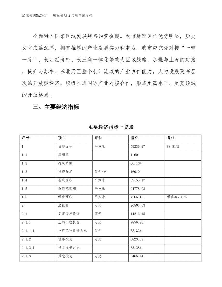 制鞋机项目立项申请报告样例参考.docx_第5页