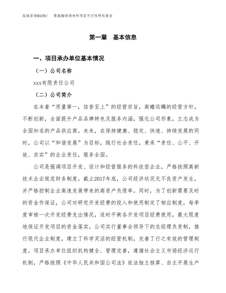 UV环保材料项目可行性研究报告样例参考模板.docx_第5页