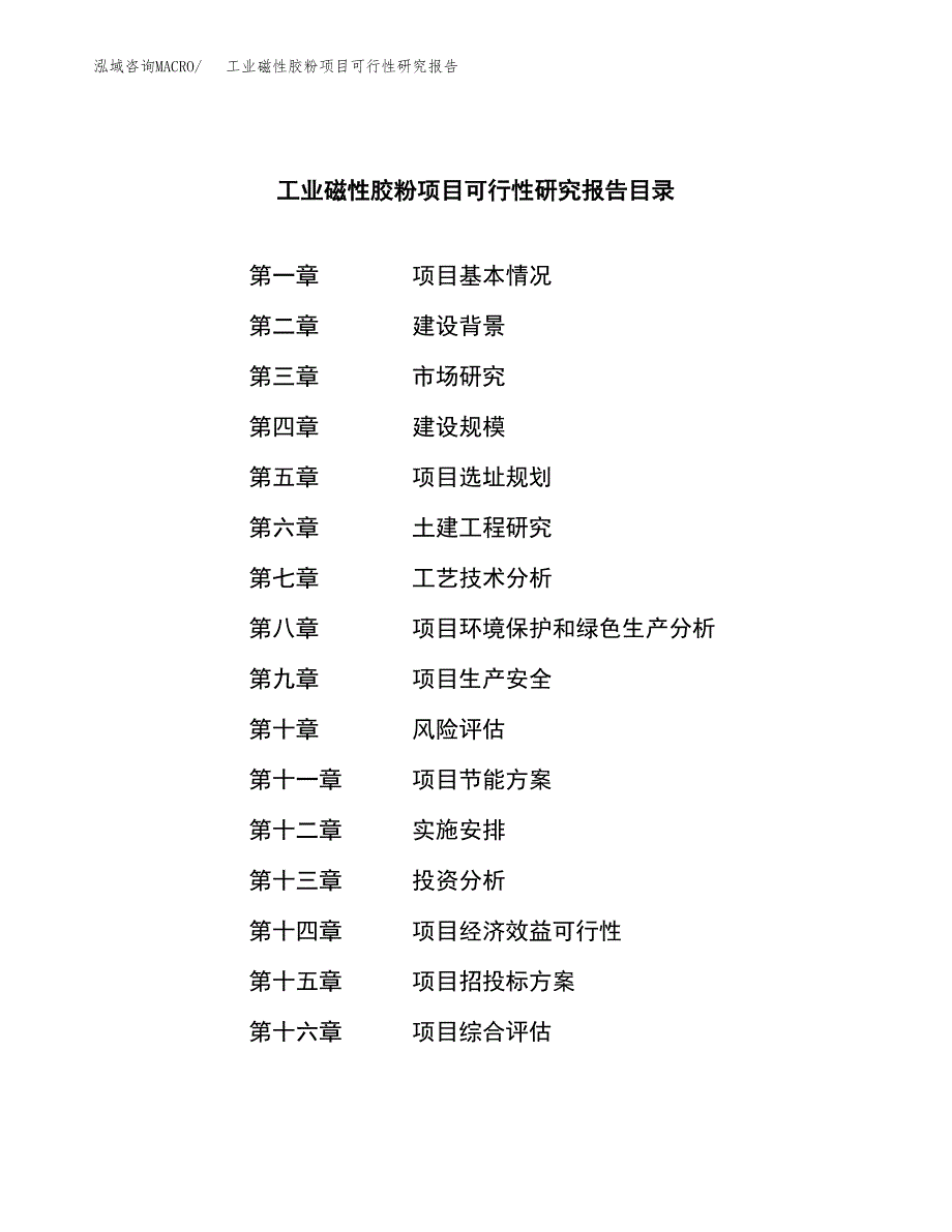 工业磁性胶粉项目可行性研究报告样例参考模板.docx_第3页